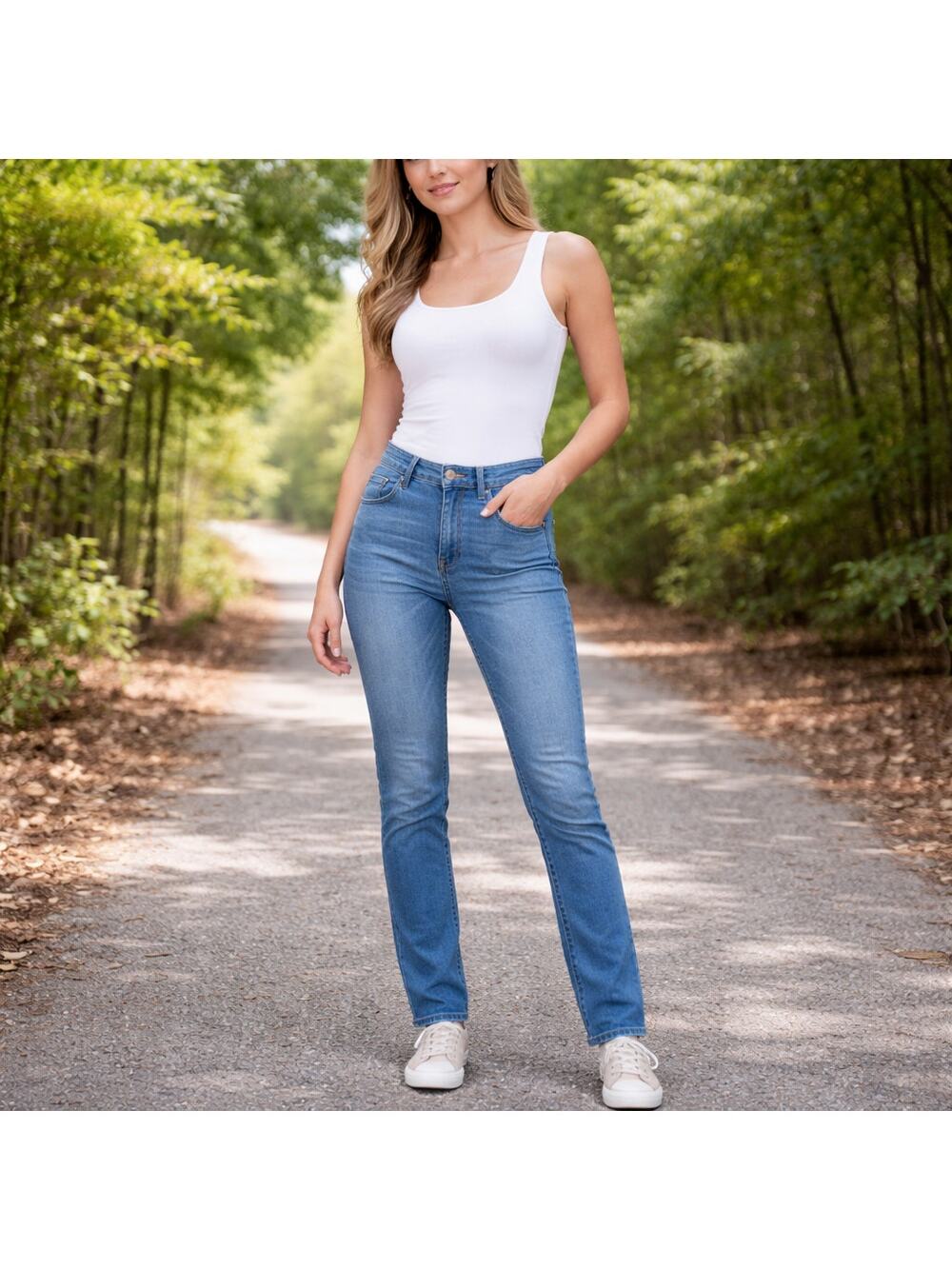 Everlane SZ 27 Mid-Rise Stretch Denim Jeans